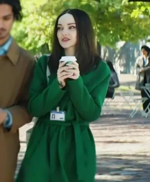 56 Days Ciara Wyse Green Coat