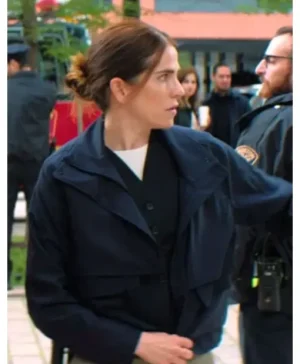 56 Days Karla Souza Blue Jacket