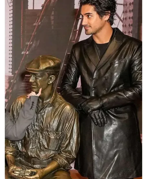 56 Days Oliver Kennedy Leather Coat - Image 3