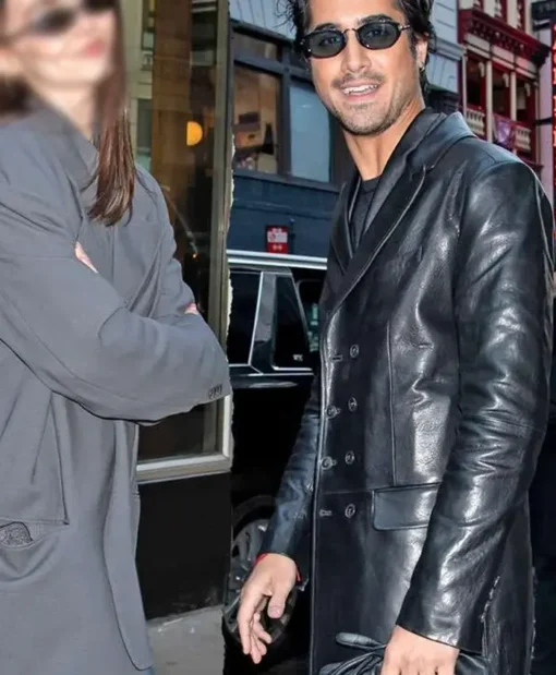 56 Days Oliver Kennedy Leather Coat - Image 2