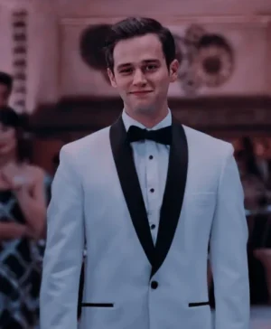 13 Reasons Why Justin Foley Tuxedo Blazer