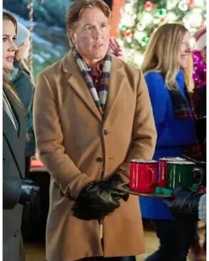 2023 Navigating Christmas Lochlyn Munro Long Brown Coat