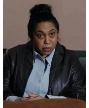 2023 Safe Home Layla Morris Black Leather Jacket