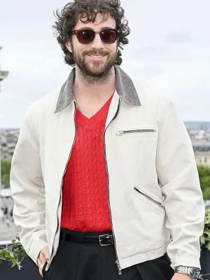 Aaron Taylor-Johnson 28 Years Later White Jacket