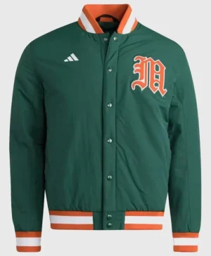 Adidas Miami Hurricanes Dugout Jacket