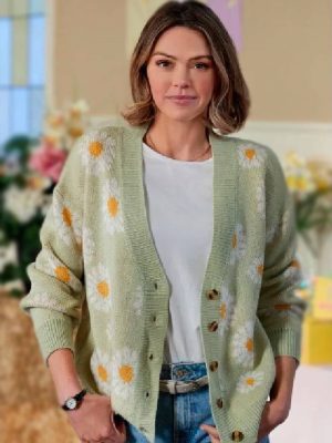 An Easter Bloom 2024 Aimee Teegarden Flower Cardiagn