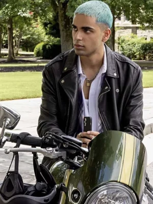 Rish Shah Do Revenge Black Leather Jacket