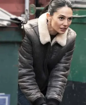 FBI Zara Ushruf Shearling Leather Jacket