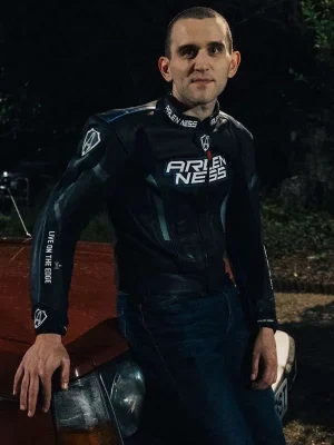 Pillion Harry Melling Black Arlen Ness Motorcycle Jacket