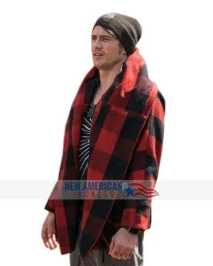 James Franco Why Him Red Plaid Jacket
