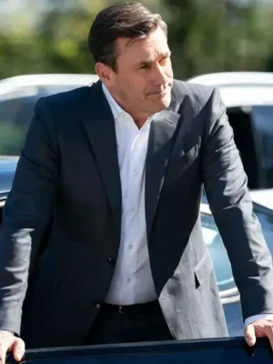 Your Friends and Neighbors Jon Hamm Grey Blazer