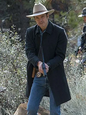 Justified Raylan Givens Trench Coat