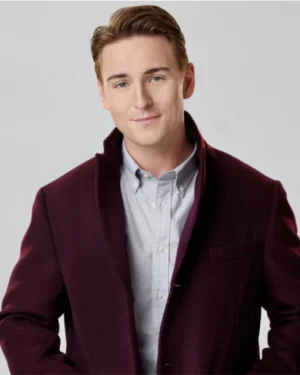 2023 TV Movie Sealed with a List Carley Brown Long Coat