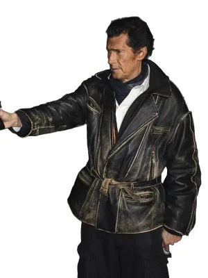 Geoffrey Moore Knightfall 2026 Black Leather Jacket