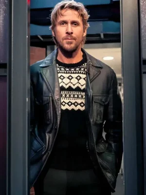 Ryan Gosling Late Night with Seth Meyers S13 Leather Jacket