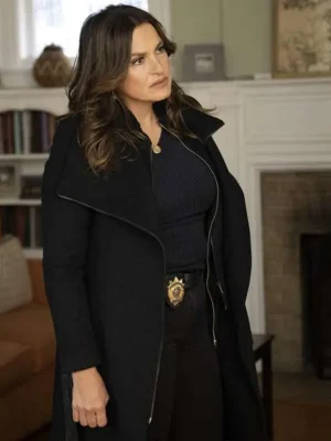 Olivia Benson Law and Order SVU Black Coat