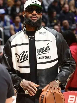 Lebron James Leather Jacket
