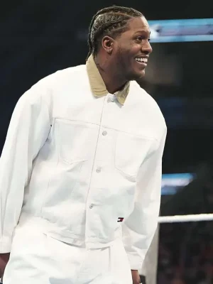 Lil Yachty SmackDown 2026 White Jacket