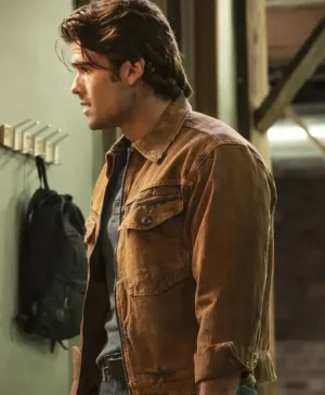 Blue Bennings 9-1-1 Nashville Brown Jacket