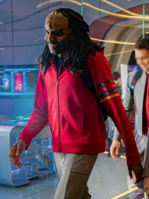 Karim Diane Star Trek Starfleet Academy Red Hoodie