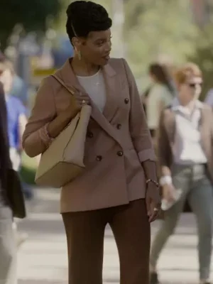 Jenna Carson Swagger S02 Brown Coat