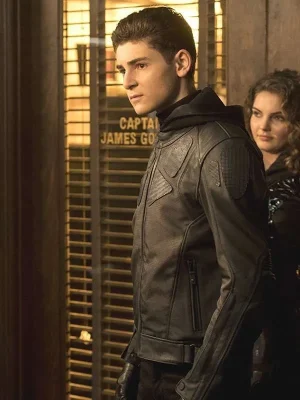 Bruce Wayne Gotham Leather Jacket