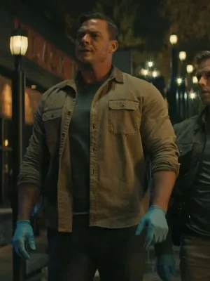 Reacher S02 Jack Reacher Brown Jacket