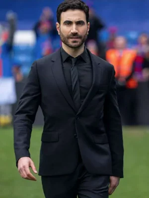 Ted Lasso S02 Roy Kent Black Blazer