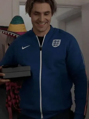 Jamie Tartt Ted Lasso S03 Blue Bomber Jacket