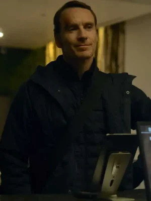 The Killer 2023 Michael Fassbender Black Jacket