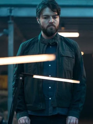Tom Burke The Lazarus Project S02 Black Jacket