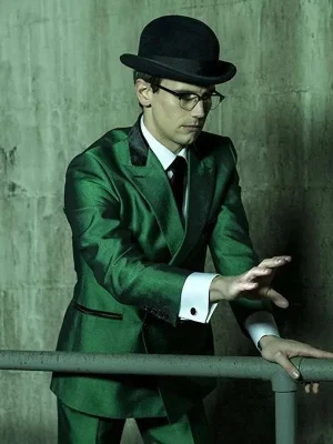 Cory Michael Smith Gotham Green Blazer Suit