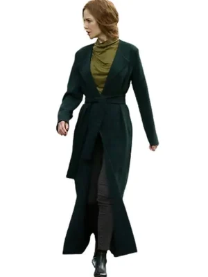 The Undoing Nicole Kidman Green Trench Coat