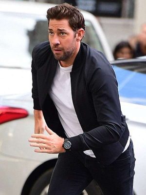 Tom Clancy’s Jack Ryan Season 2 Black Bomber Jacket