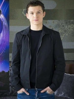 Spiderman Far From Home Navy Jacket