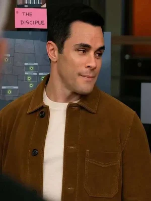 Tyler Green Criminal Minds Brown Leather Jacket