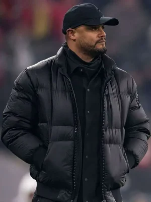 Vincent Kompany Black Puffer Jacket