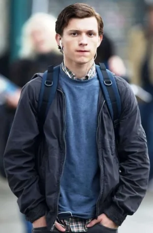Spider Man Homecoming Tom Holland Cotton Jacket